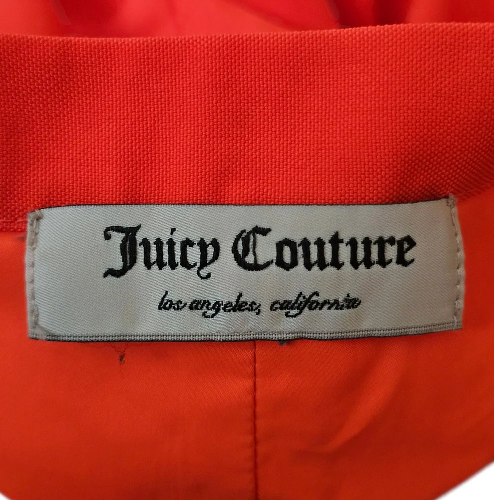 Juicy Couture Vibrant Orange High Waist Shorts‎ Size 2